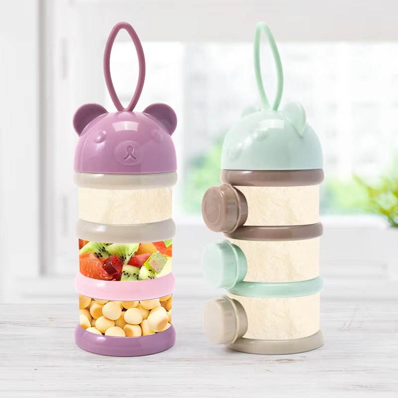 Baby Food Dispenser - صندوق تخزين طعام الأطفال المحمول بـ