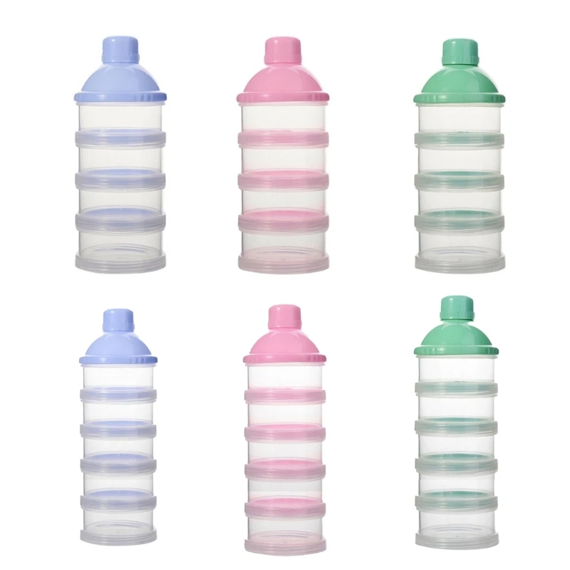 Baby Food Dispenser - 4 طبقات/5 طبقات حاوية الطفل مسحوق