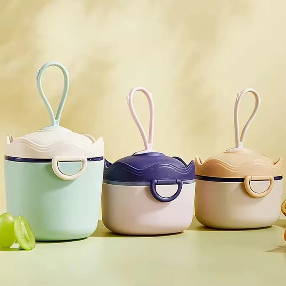 Baby Food Dispenser - موزع حليب أطفال محمول مع مغرفة