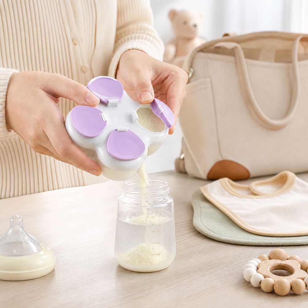Baby Food Dispenser - موزع حليب الأطفال المقسم 720 مل،