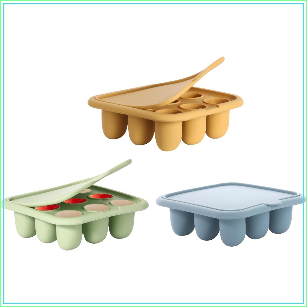 Baby Food Freezer Tray - صينية تجميد طعام الأطفال، قالب سيليكون