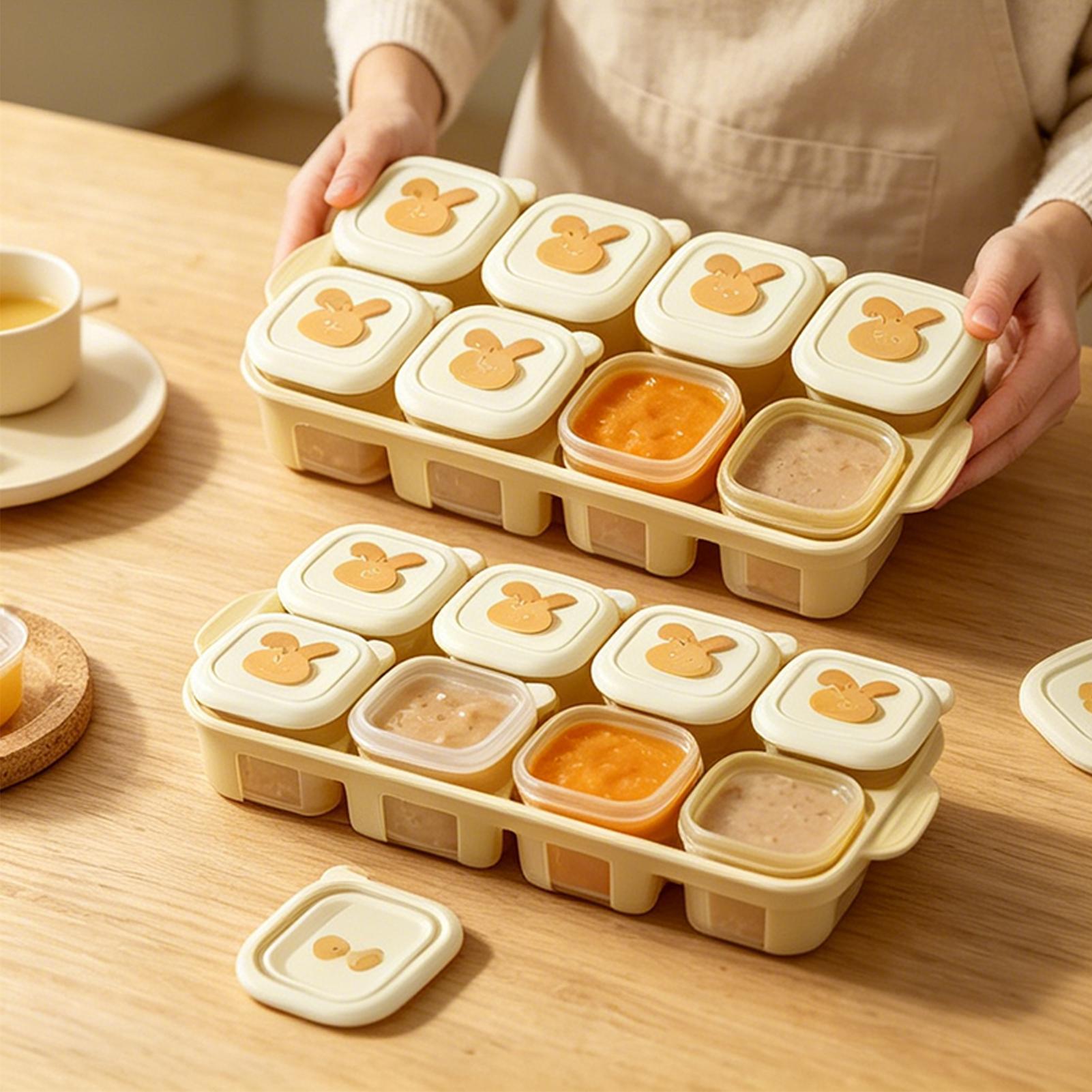 صينية تجميد الطعام على شكل مكع - مراجعة Baby Food Home وسعره