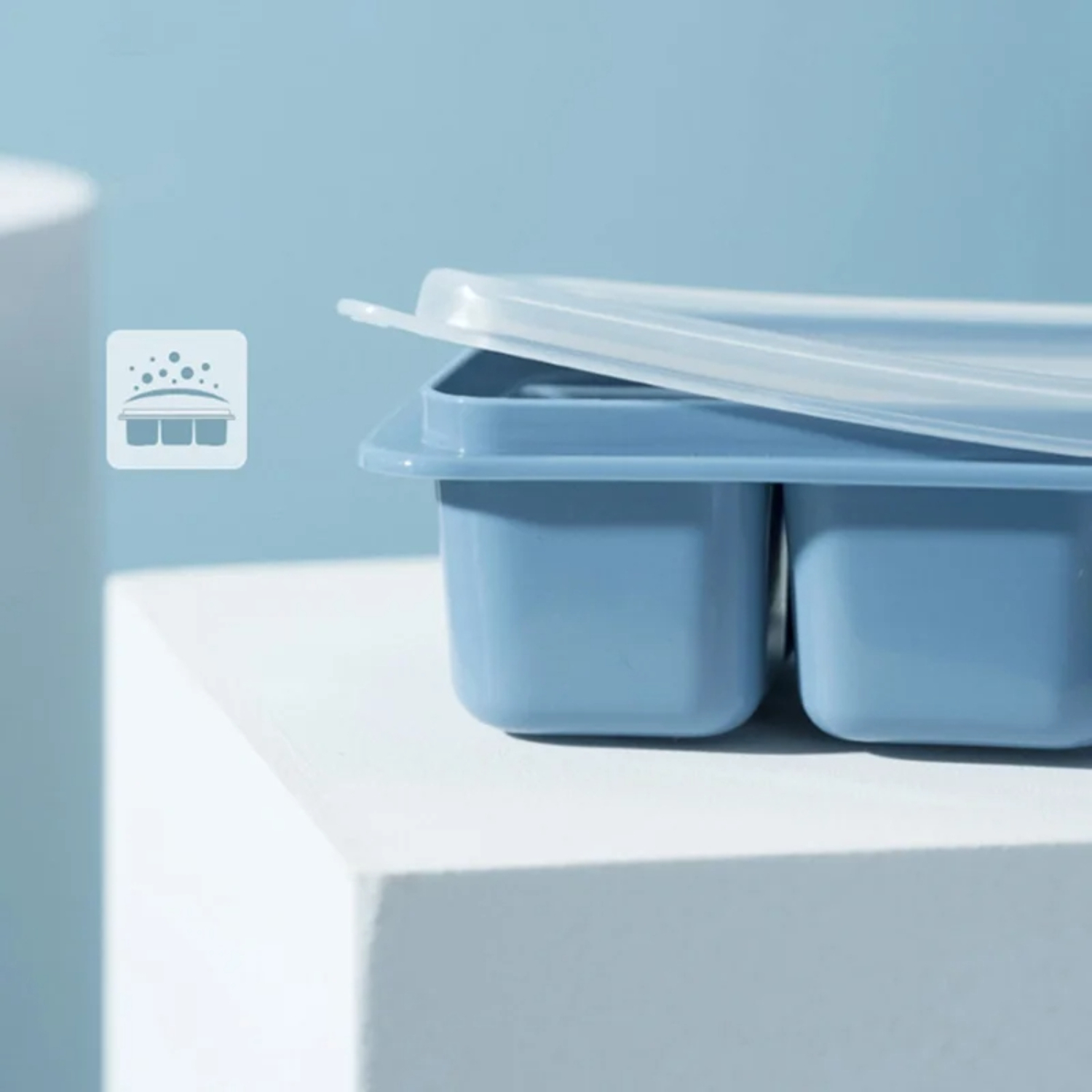 3 عبوات من صواني مكعبات الثلج  - مراجعة Baby Food Freezer Tray وسعره