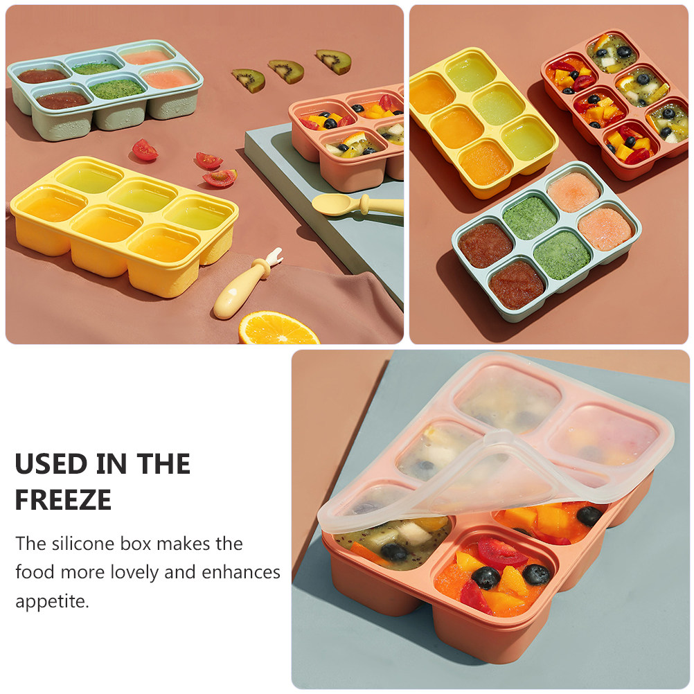 6 صناديق تخزين طعام الأطفال من - مراجعة Baby Food Freezer Tray وسعره