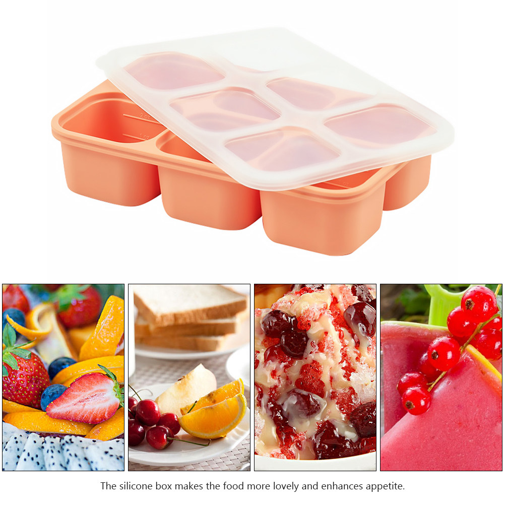 6 صناديق تخزين طعام الأطفال من - مراجعة Baby Food Freezer Tray وسعره