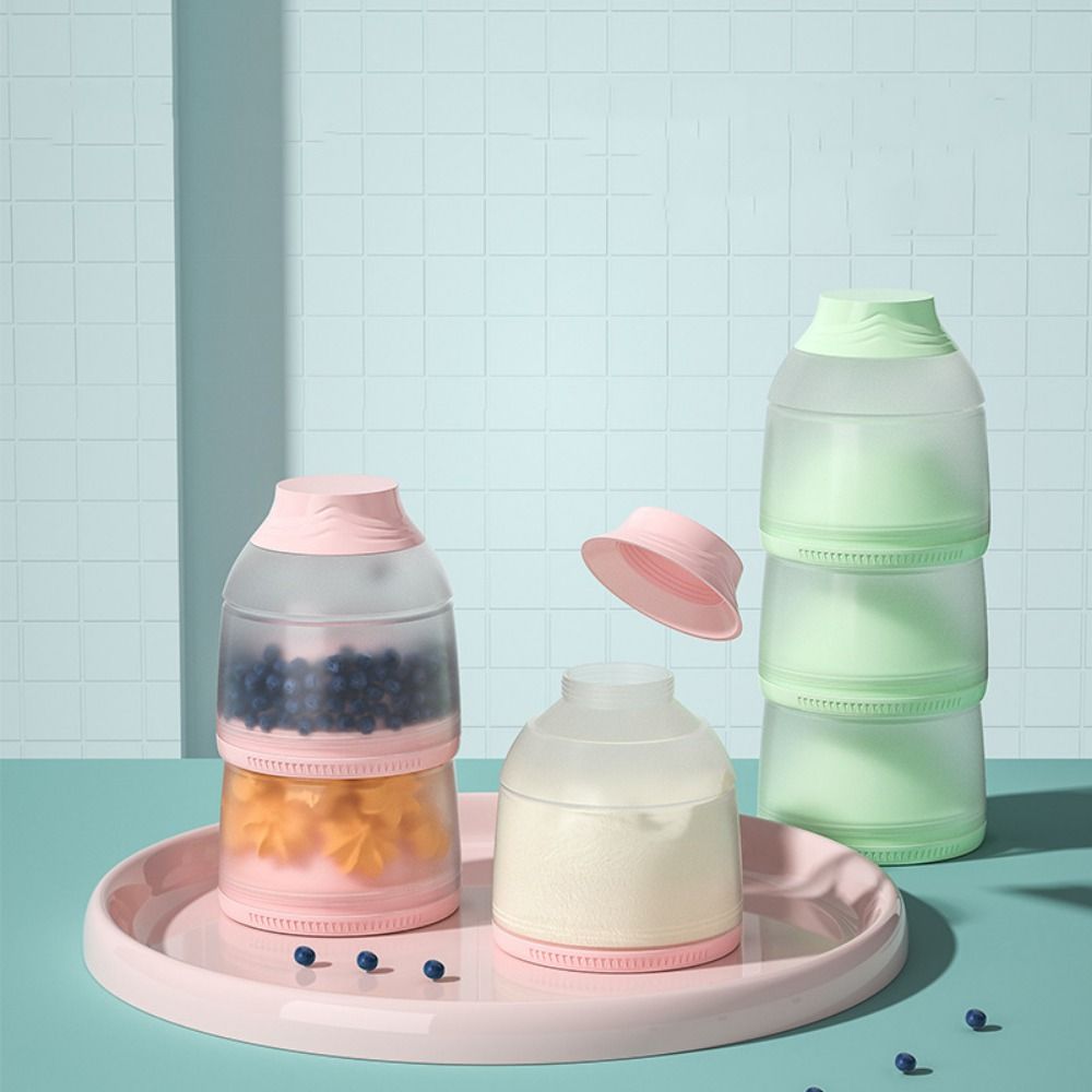 صندوق حليب الأطفال ثلاثي الطبق - مراجعة Baby Food Dispenser وسعره