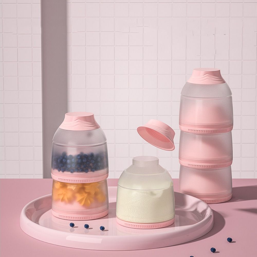 صندوق حليب الأطفال ثلاثي الطبق - مراجعة Baby Food Dispenser وسعره