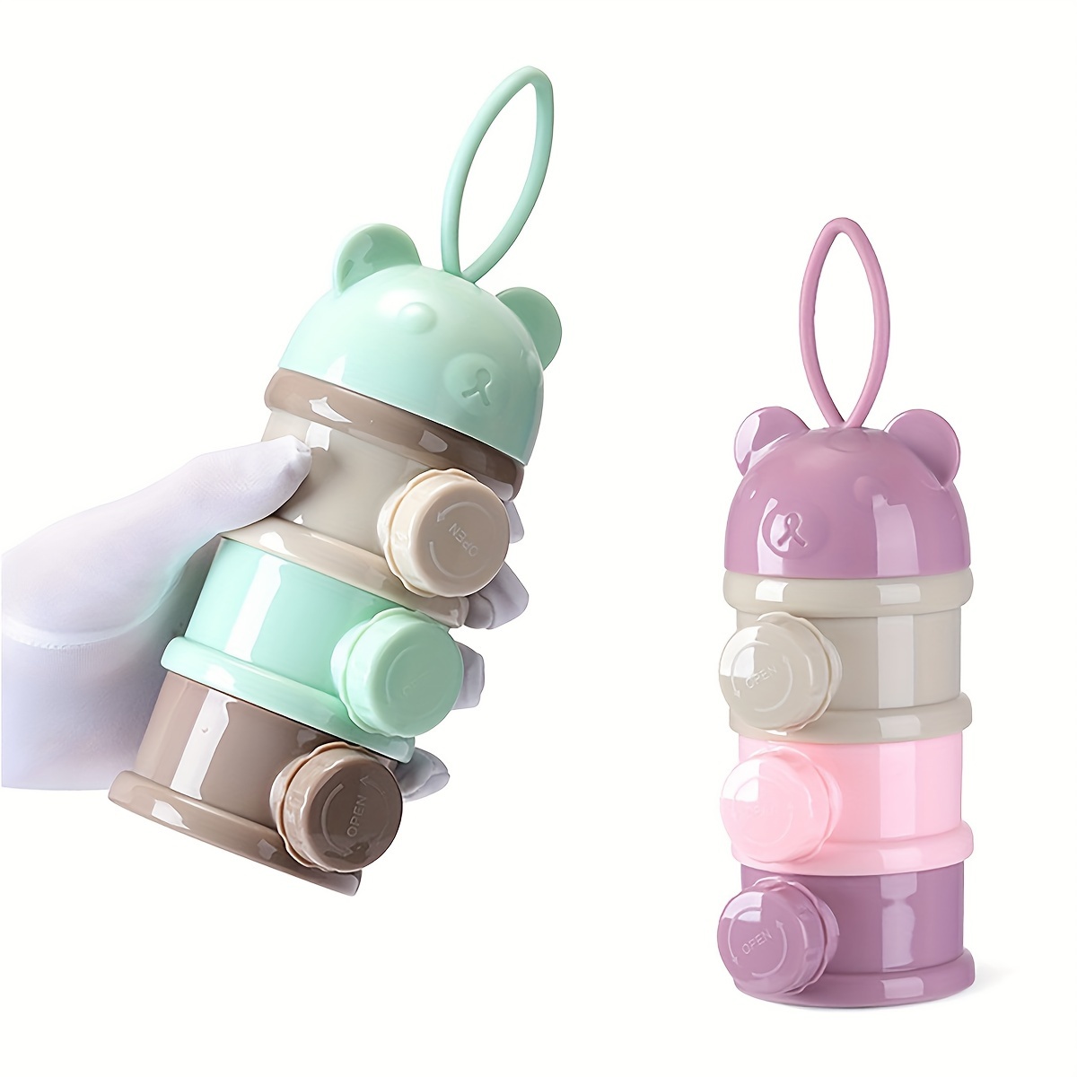 حاوية مسحوق حليب الأطفال ذات س - مراجعة Baby Food Dispenser وسعره