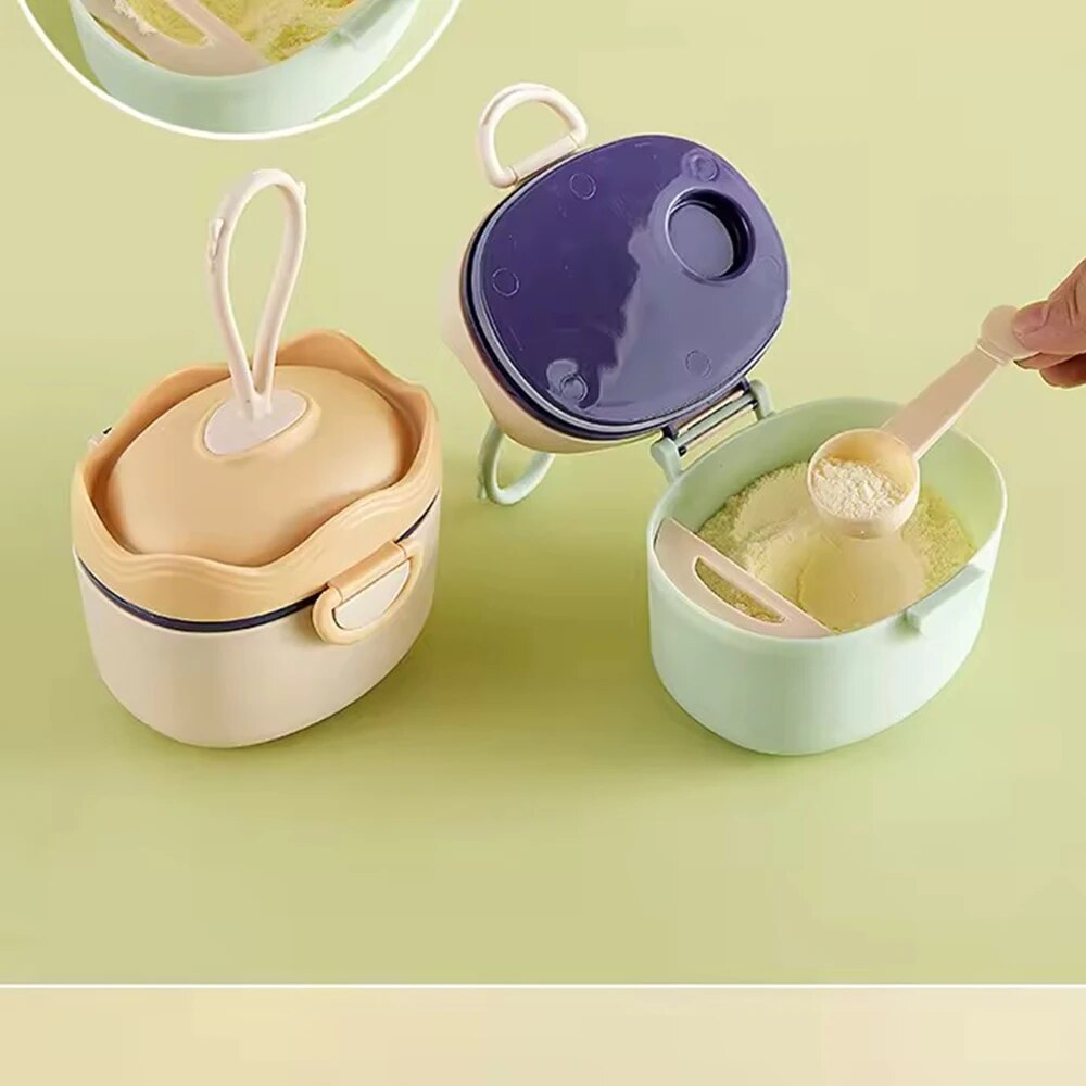 موزع حليب أطفال محمول مع مغرفة - مراجعة Baby Food Dispenser وسعره