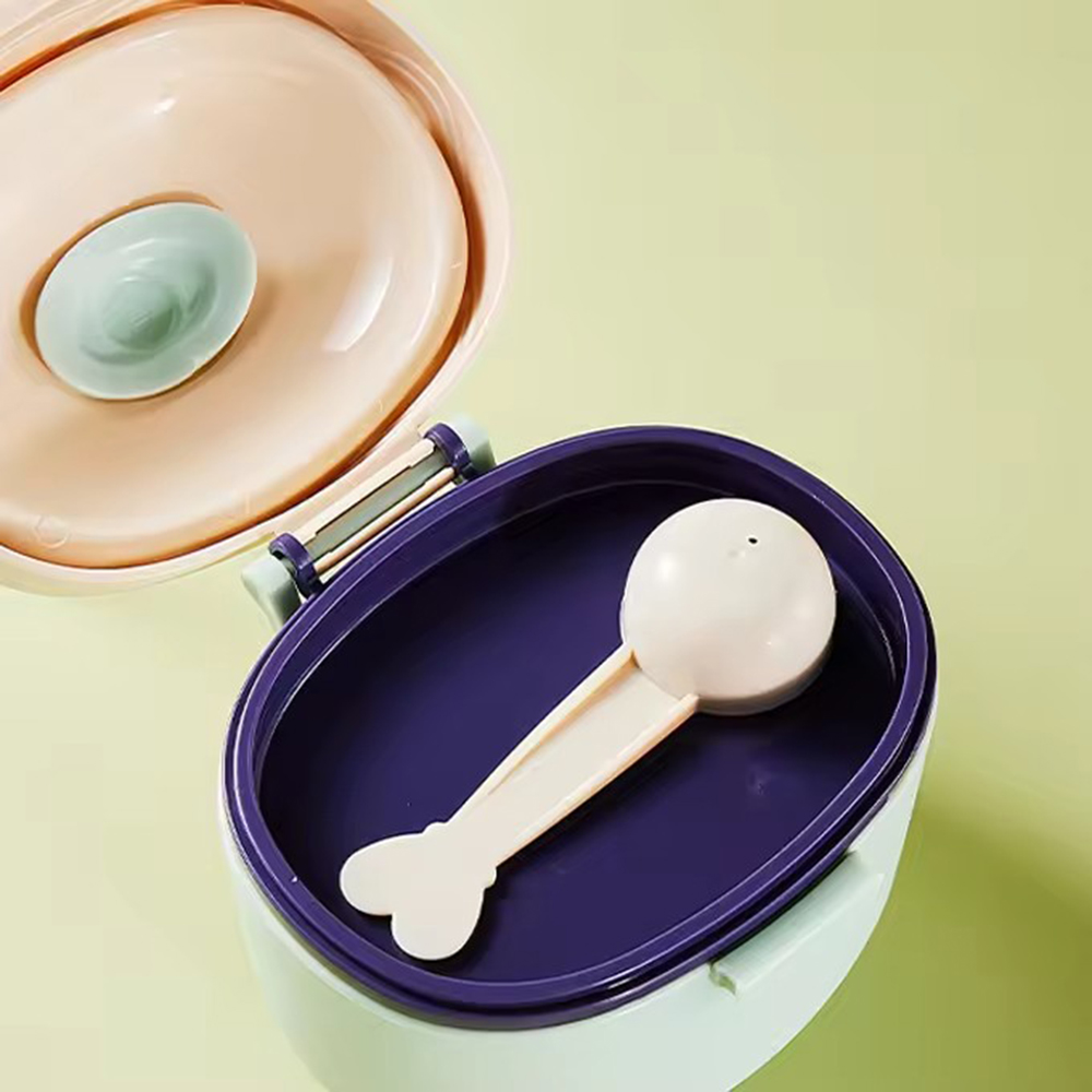 موزع حليب أطفال محمول مع مغرفة - مراجعة Baby Food Dispenser وسعره