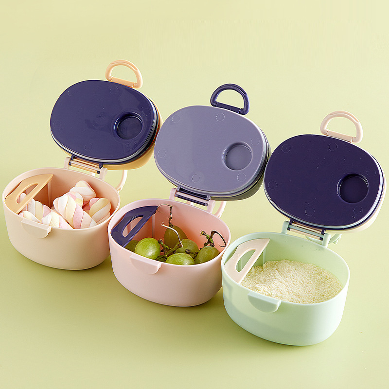 موزع حليب أطفال محمول مع مغرفة - مراجعة Baby Food Dispenser وسعره