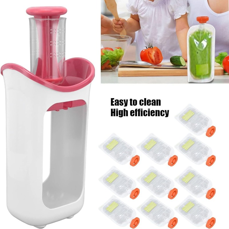 محطة ضغط أغذية الأطفال مع 10 ق - مراجعة Baby Food Dispenser وسعره