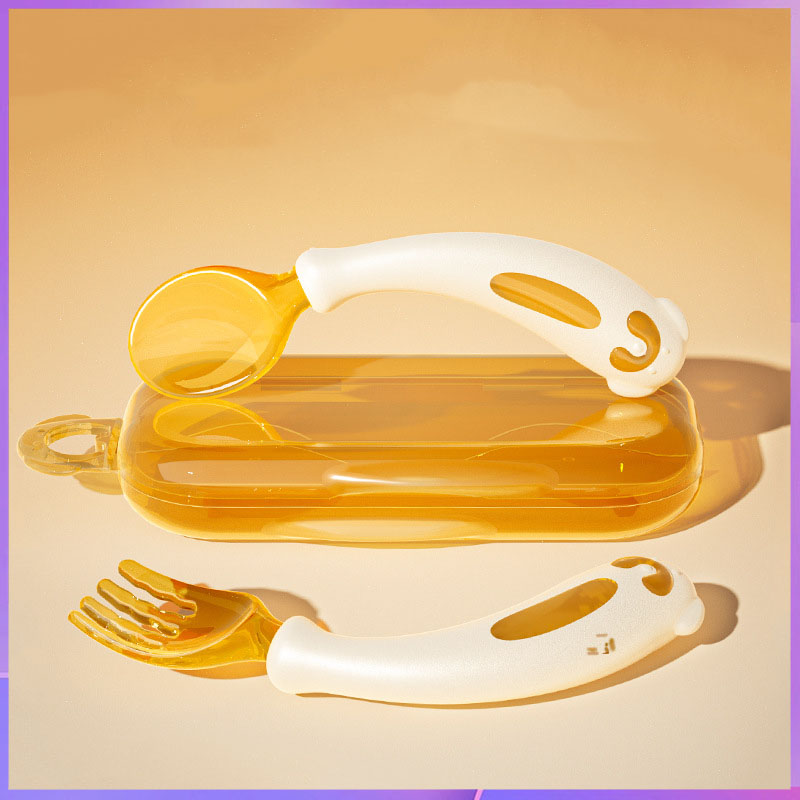 شوكة ملعقة أطفال/تعلم تناول ال - مراجعة Baby Food Year Old وسعره