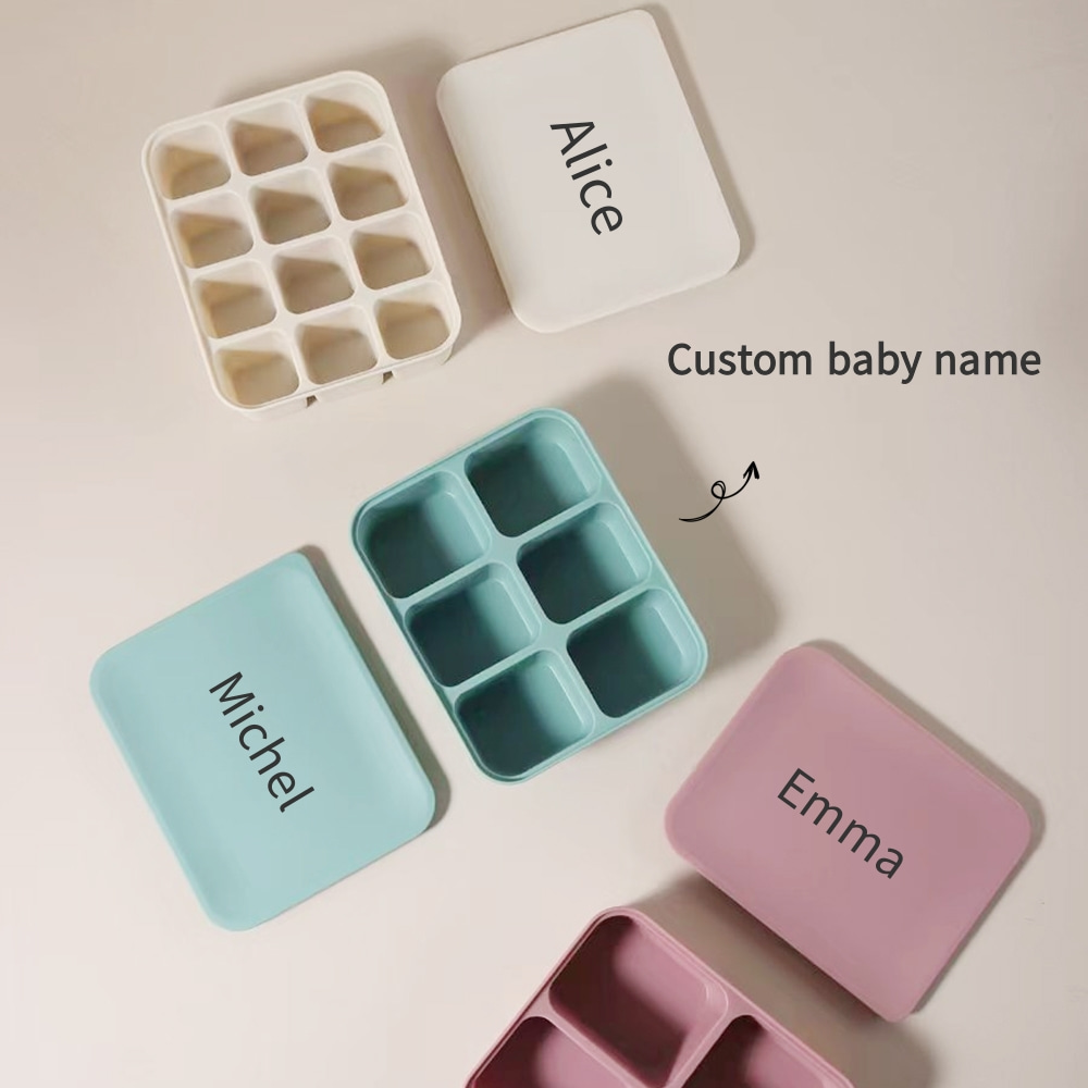 صينية تجميد أغذية الأطفال المخ - مراجعة Baby Food Freezer Tray وسعره