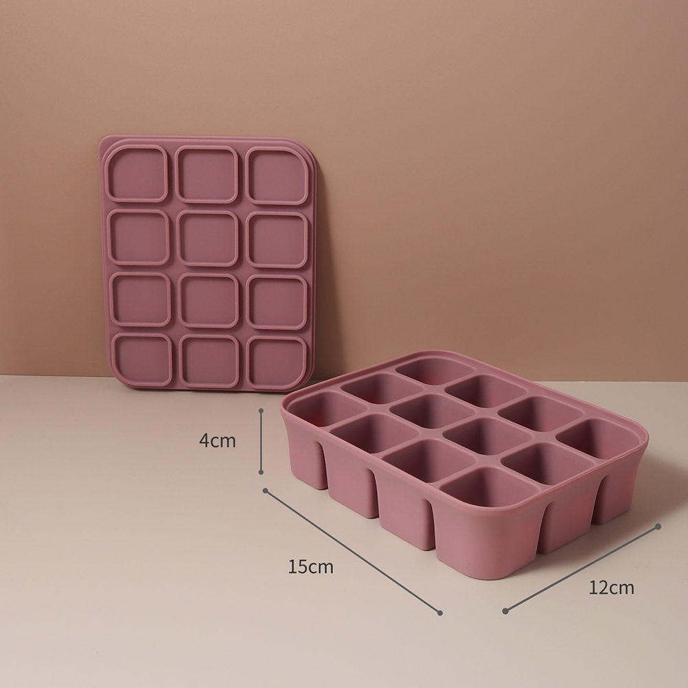 صينية تجميد أغذية الأطفال المخ - مراجعة Baby Food Freezer Tray وسعره