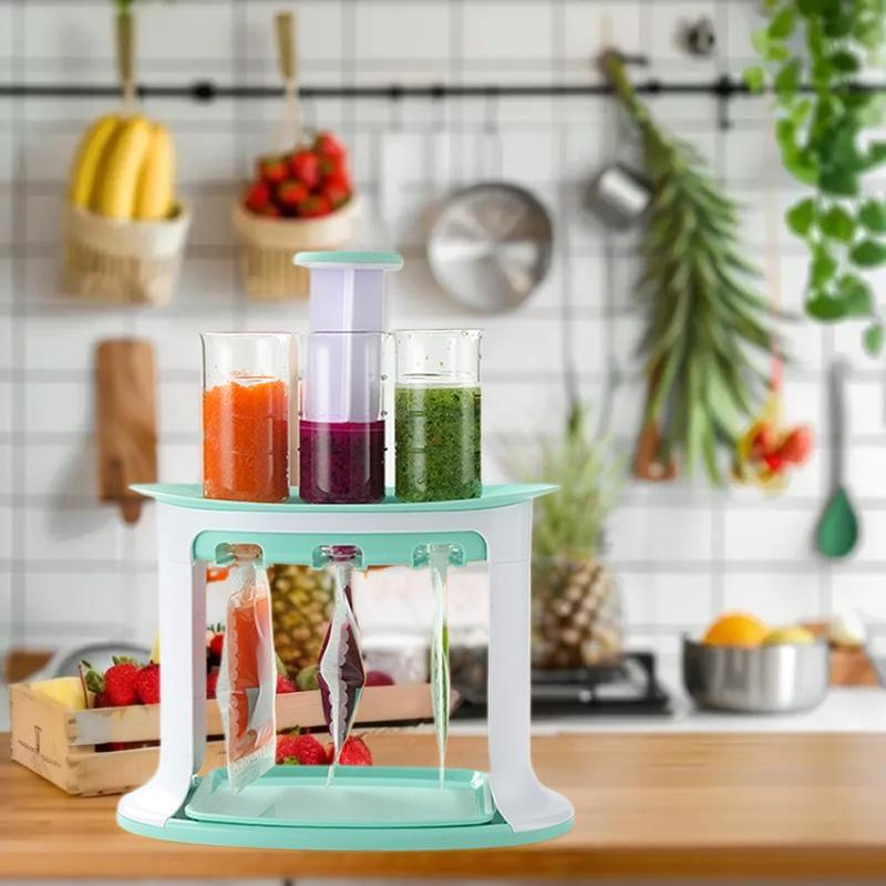 عصارة هريس، إنتاج الطعام التكم - مراجعة Baby Food Dispenser وسعره