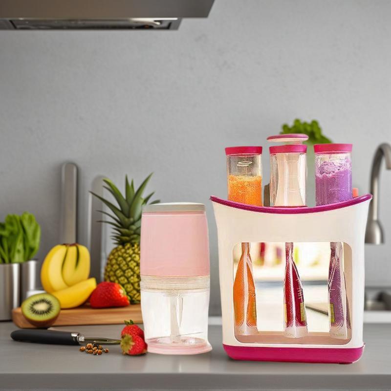عصارة هريس، إنتاج الطعام التكم - مراجعة Baby Food Dispenser وسعره