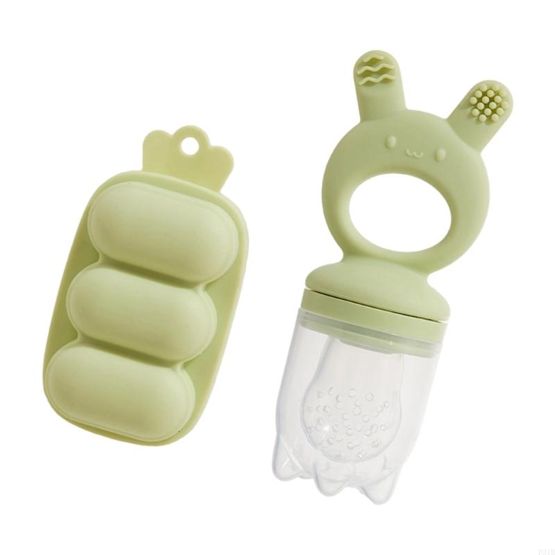 مضغ تدريب تغذية السيليكون ودرج - مراجعة Baby Food Freezer Tray وسعره