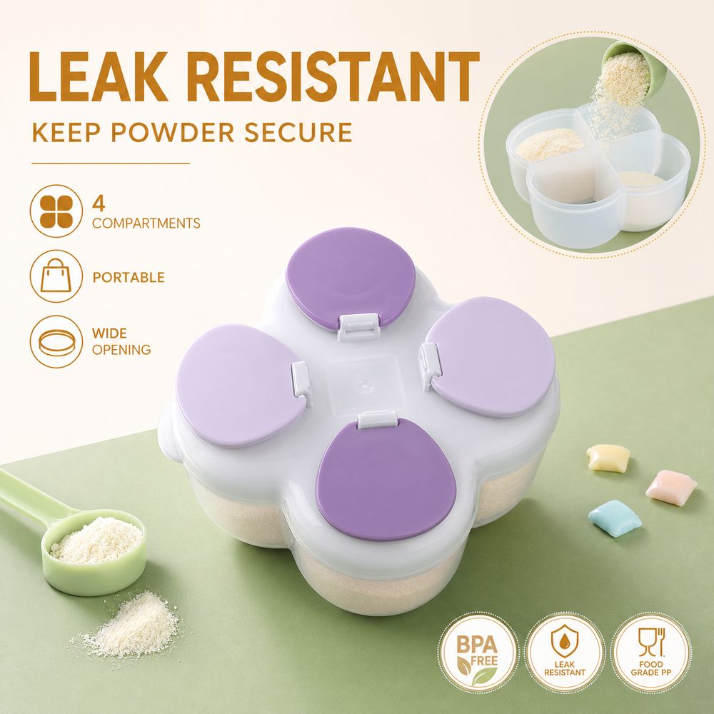 موزع حليب الأطفال المقسم 720 م - مراجعة Baby Food Dispenser وسعره