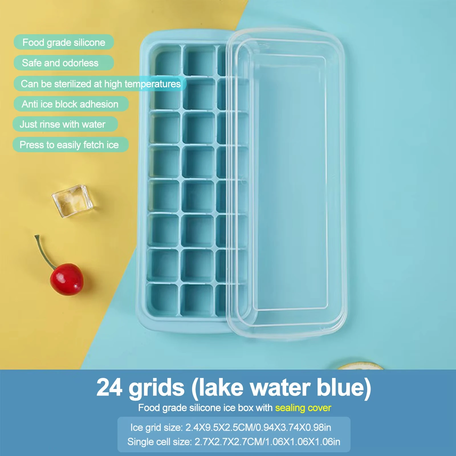 صينية مكعبات الثلج من السيليكو - مراجعة Baby Food Freezer Tray وسعره