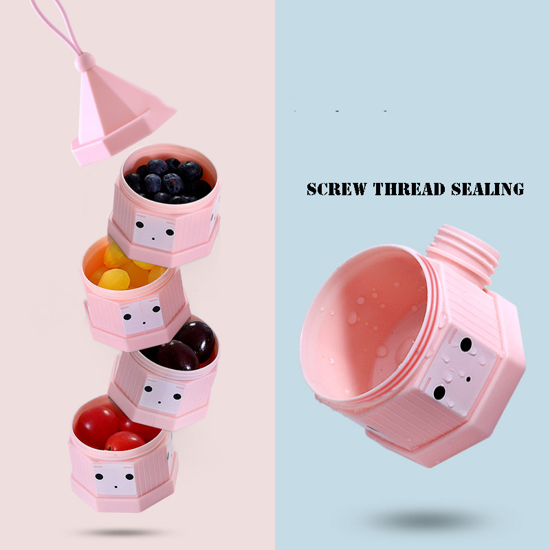 3/4 طبقات الطفل الغذاء الحاويا - مراجعة Baby Food Dispenser وسعره