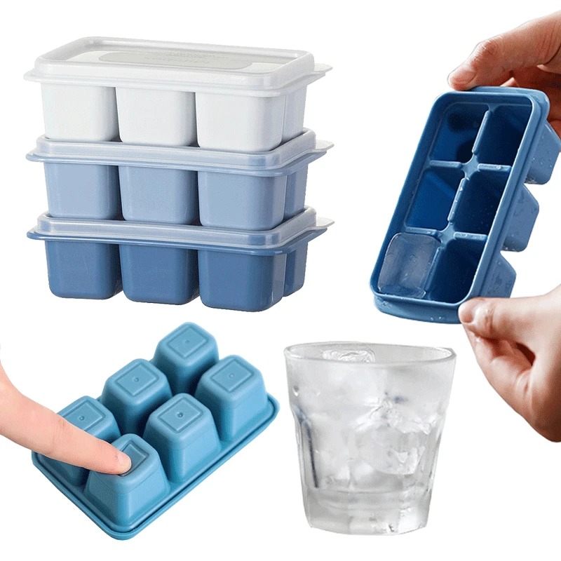 صواني مكعبات ثلج سيليكون بأغطي - مراجعة Baby Food Freezer Tray وسعره