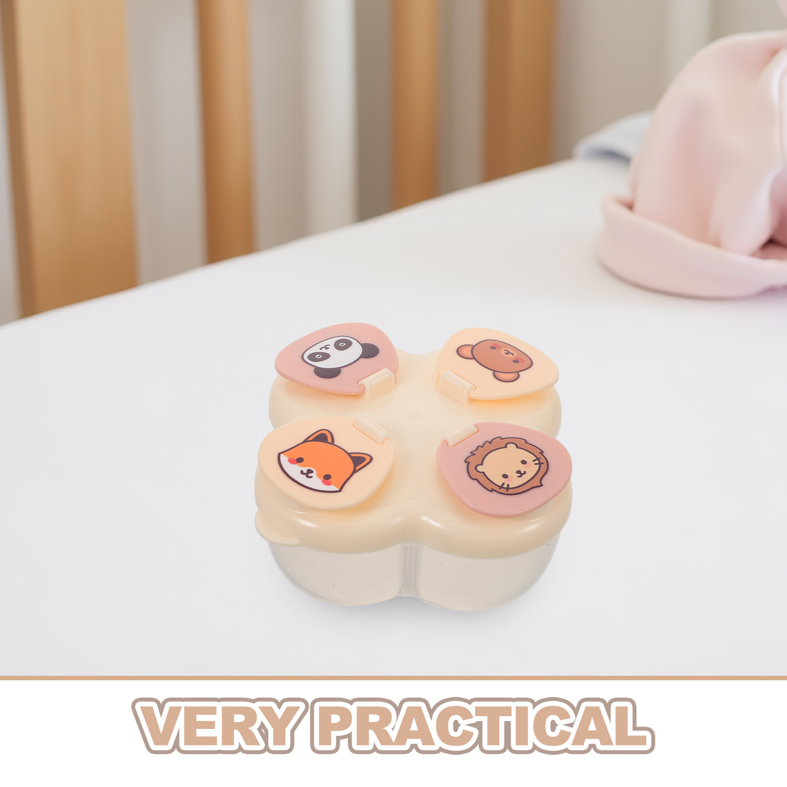 حاوية محمولة لمسحوق الحليب بأر - مراجعة Baby Food Dispenser وسعره