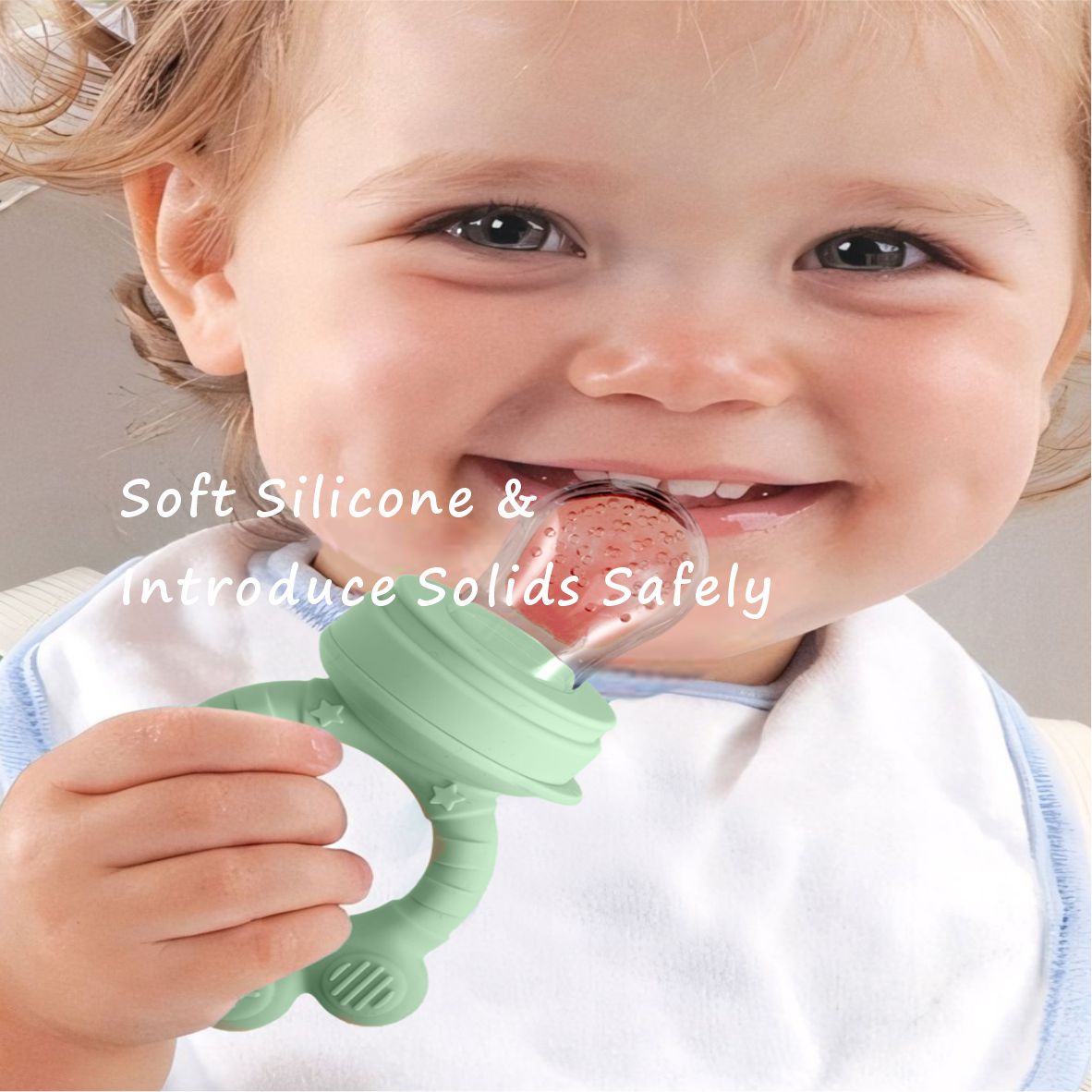 مغذي طعام الأطفال بالفواكه وصي - مراجعة Baby Food Freezer Tray وسعره